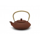 BREDEMEIJER Чугунен чайник “Linhai“ - цвят тухла - 1.1 л.