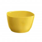 EMILE HENRY Квадратна керамична купа за салата - размер M - 3,5 л. - жълта