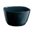 EMILE HENRY Квадратна керамична купа за салата - размер L - 5,5 л. - тъмнозелена